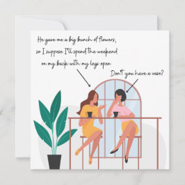 Funny Rude Birthday Card Freundschaft Freundschaft
