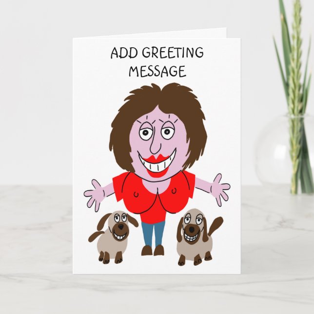 Funny Rude Happy Birthday Karte (Vorderseite)