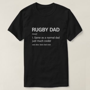 Funny Rugby Vater Definition Rugby Lover T-Shirt