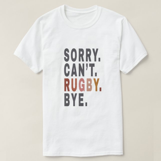 Funny Rugby Weekender , für Rugby Mama, Geschenk I T-Shirt (Design vorne)
