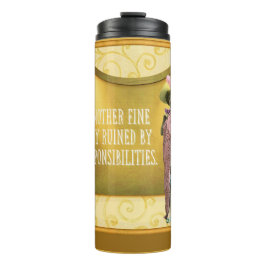 Funny ruiniert durch Verantwortung Thermosbecher