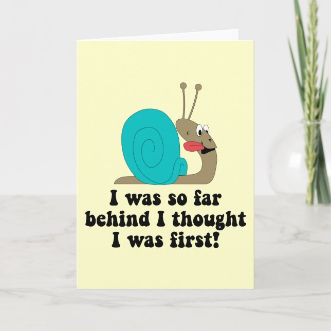 Funny Run Karte (Vorderseite)