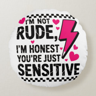 Funny Rundes Kissen