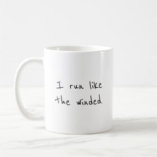 Funny Runner Kaffeetasse