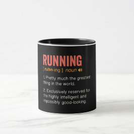 Funny Running Definition Tasse