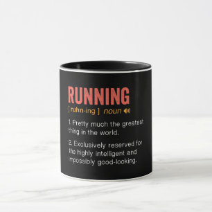 Funny Running Definition Tasse