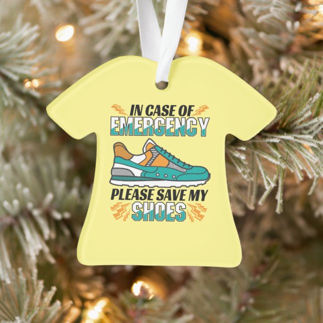 Funny Running Quote - Meine Schuhe Rett Ornament (Baum)