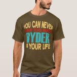 Funny Ryder Personalisiert Vorname Joke Item Pul T-Shirt<br><div class="desc">Funny Ryder Personalisiert Vorname Joke Item Pullover Hoodie .</div>