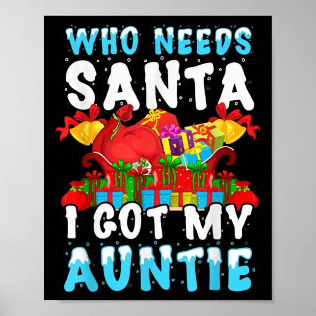 Funny S For New Aunts From Nieces And Nephews Quot Poster (Vorne)