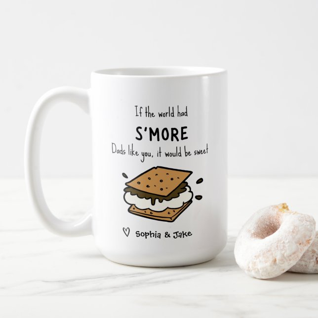 Funny S’more Pun Kaffeetasse (Mit Donut)