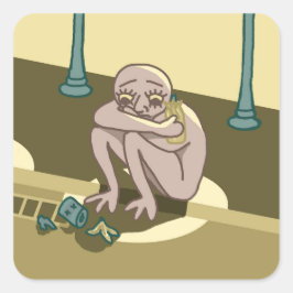 Funny Sad Typ Sticker