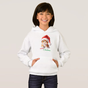Funny Safari Tiere Cat Weihnachtskostüm Hoodie