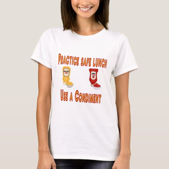 Funny Safe Lunch T - Shirt (Vorderseite)
