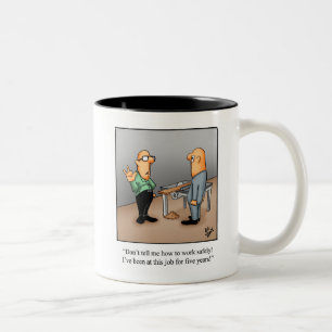 Funny Safety Spaß Tasse Geschenk