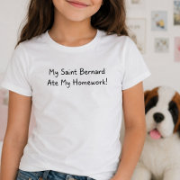 Funny Saint Bernard