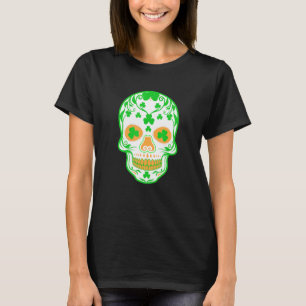 Funny Saint Patrick's Day Skull Decorate für Erwac T-Shirt