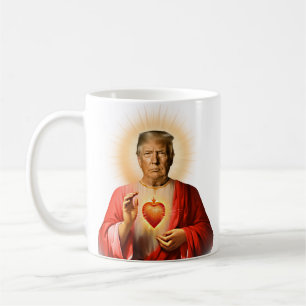 Funny Saint Trump Gebet Kaffeetasse