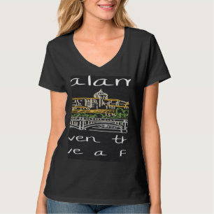 Funny Salamanca Spanien Souvenir Handgezeichnete K T-Shirt