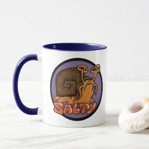 Funny "Salty" Snail Emote Tasse