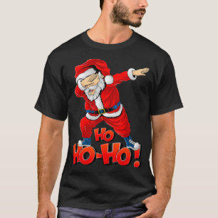 Funny Santa Claus Dab Dab Tanzen Weihnachts Dabbin T-Shirt