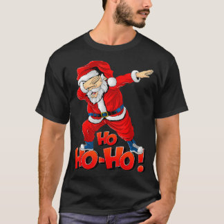 Funny Santa Claus Dab Dab Tanzen Weihnachts Dabbin T-Shirt