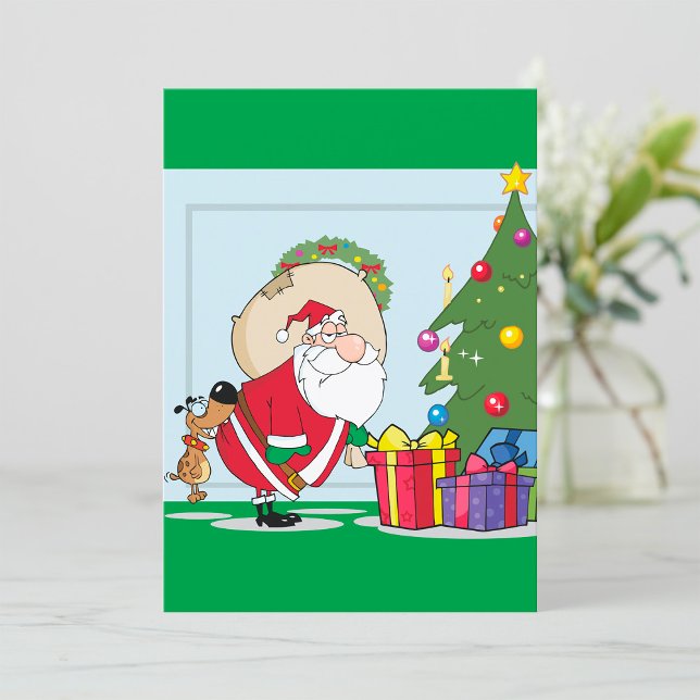 Funny Santa Claus Einladungen (Von Creator hochgeladen)