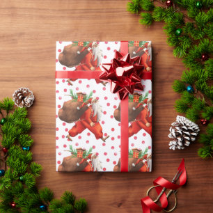 Funny Santa Claus Geschenkpapier