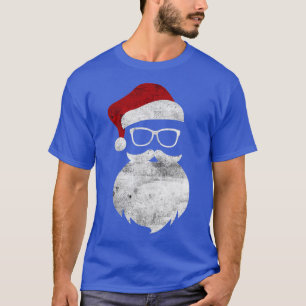 Funny Santa Claus Gesicht Sonnenbrille mit 2 T-Shirt