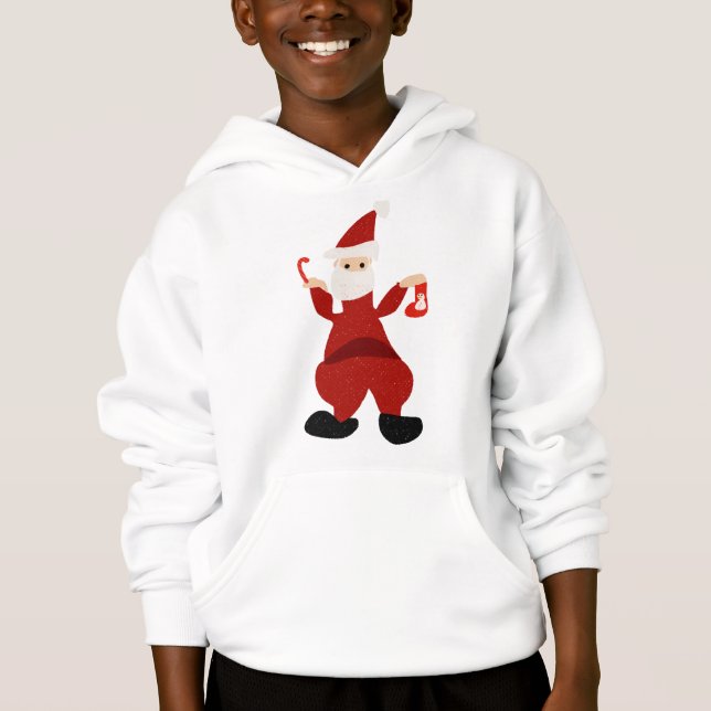 Funny Santa Claus Hoodie (Vorderseite)