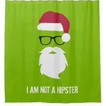 FUNNY SANTA CLAUS - ICH BIN KEIN HIPSTER