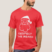 Funny Santa Claus in Shirt | Achtung des Bart