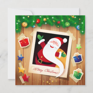Funny Santa Claus, Karte