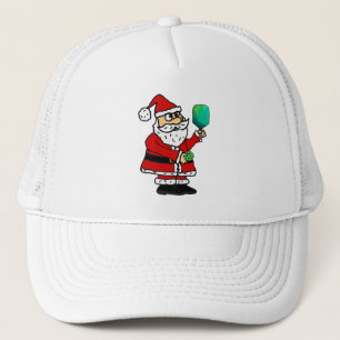 Funny Santa Claus Pickleball Weihnachten Truckerkappe