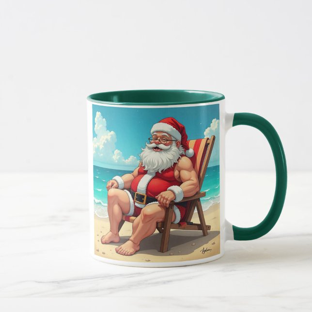 Funny Santa Claus Tasse (Funny, unique, pretty, or personal, it's your choice for the perfect coffee mug!)