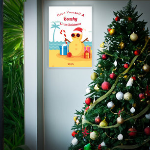Funny Santa Claus Weihnachten Weihnachtsfeiertag N Poster