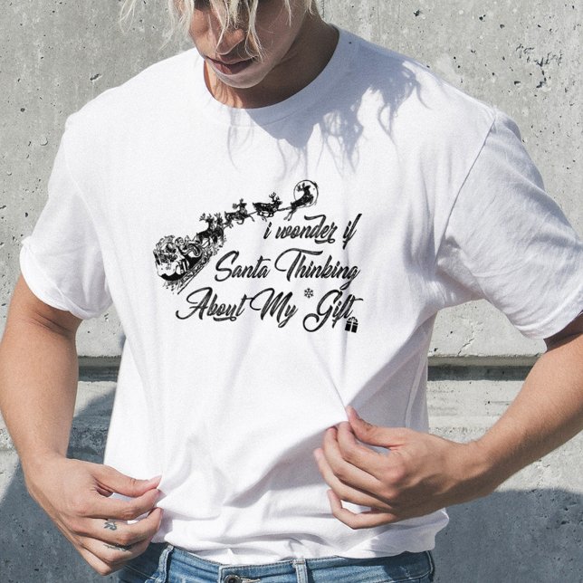 Funny Santa Claus Zitat, Weihnachten, Cooler Weihn T-Shirt (Von Creator hochgeladen)