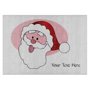 Funny Santa Custom Schneider Schneidebrett