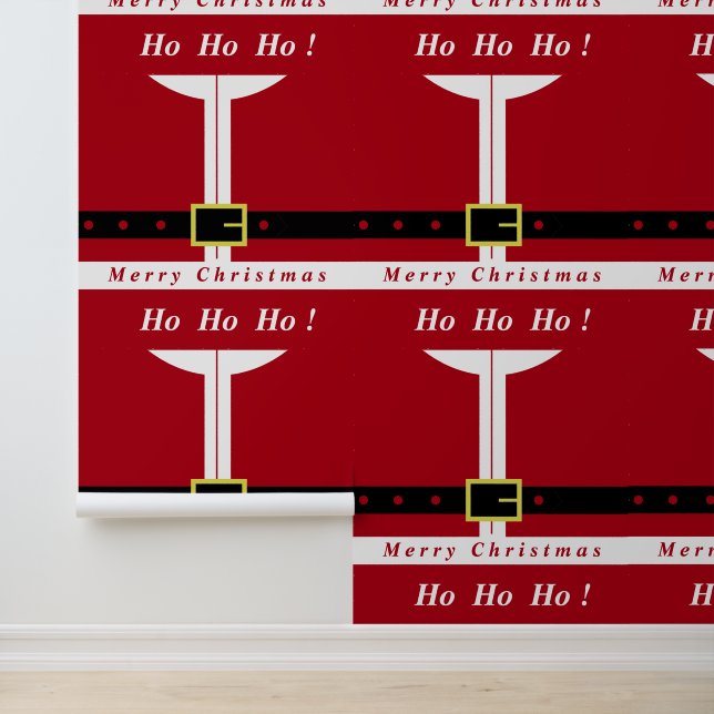Funny Santa Design WeihnachtsWeihnachtszeit Tapete (Anwendung)