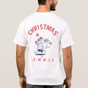 FUNNY SANTA IM JULI T-Shirt