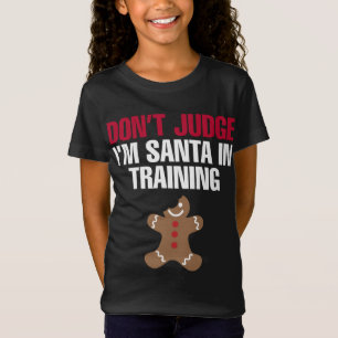 Funny Santa in Ausbildung Weihnachts-Lebkuchen Koc T-Shirt