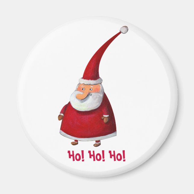 Funny Santa Magnet (Vorne)
