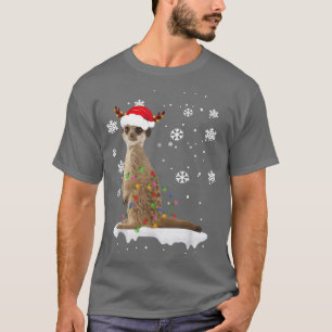 Funny Santa Mongoi Frische Weihnachtsbeleuchtung T-Shirt