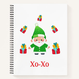Funny Santa Notizbuch