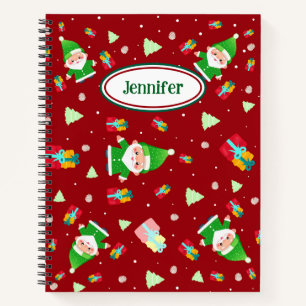 Funny Santa Notizbuch