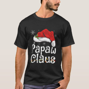 Funny Santa Papaw Claus Weihnachts-Matching-Famili T-Shirt