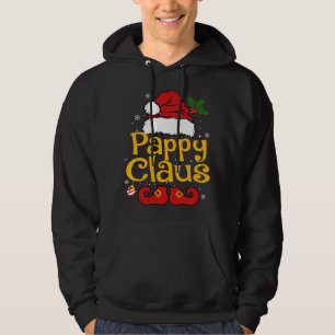 Funny Santa Pappy Claus Weihnachts-Matching-Famili Hoodie