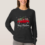 Funny Santa Riding Christmas Tree Truck Siegel Chr T-Shirt<br><div class="desc">Funny Santa Riding Weihnachtsbaum Truck Siegel Weihnachten</div>