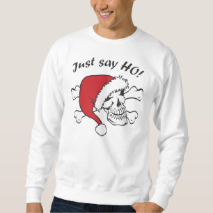 Funny Santa Skull Sweatshirt
