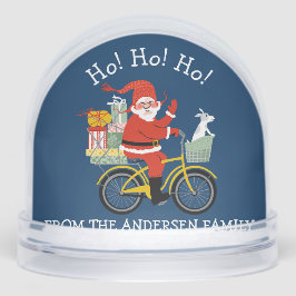 Funny Santa Special Delivery holiday Schneekugeln