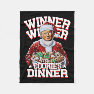 Funny Santa Trump Weihnachts Gewinner Cookies Fleecedecke
